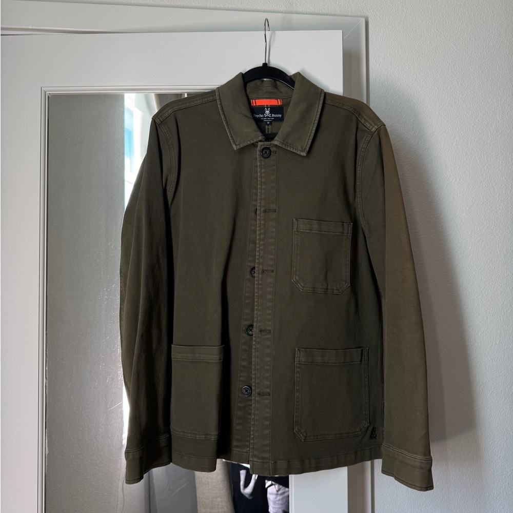 Psycho Bunny shirt jacket Medium
